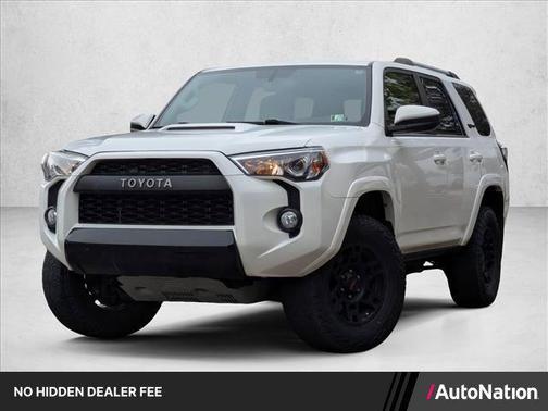 Super White 2018 Toyota 4Runner TRD Pro