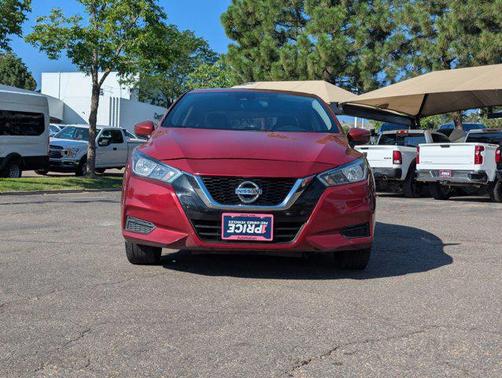 Scarlet Ember Pearl Metallic 2020 Nissan Versa 1.6 SV