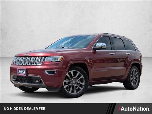 Velvet Red Pearlcoat 2017 Jeep Grand Cherokee Overland