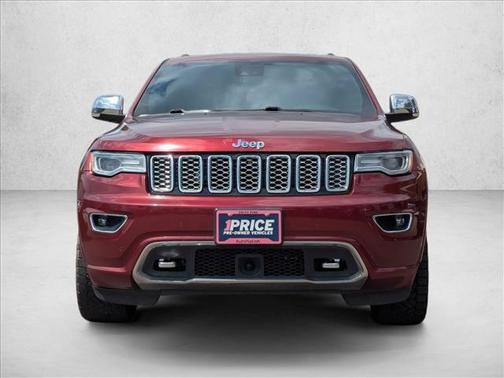 Velvet Red Pearlcoat 2017 Jeep Grand Cherokee Overland