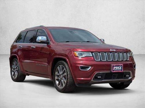 Velvet Red Pearlcoat 2017 Jeep Grand Cherokee Overland