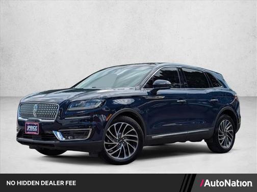 Rhapsody Blue 2019 Lincoln Nautilus Reserve