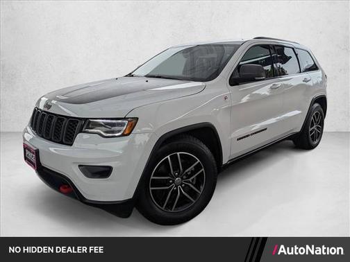 Bright White Clearcoat 2018 Jeep Grand Cherokee Trailhawk