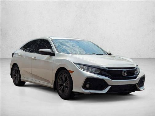 White Orchid Pearl 2017 Honda Civic EX