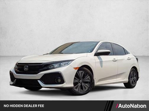 White Orchid Pearl 2017 Honda Civic EX