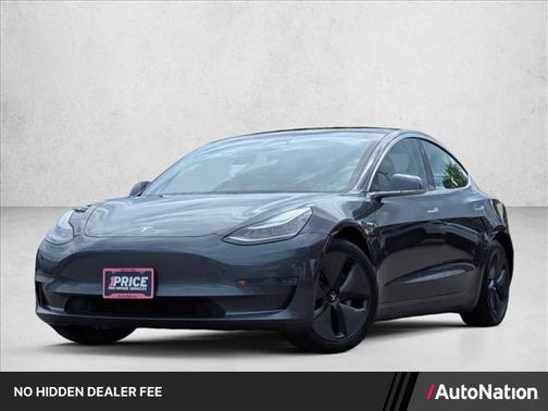 Gray 2020 Tesla Model 3 Long Range