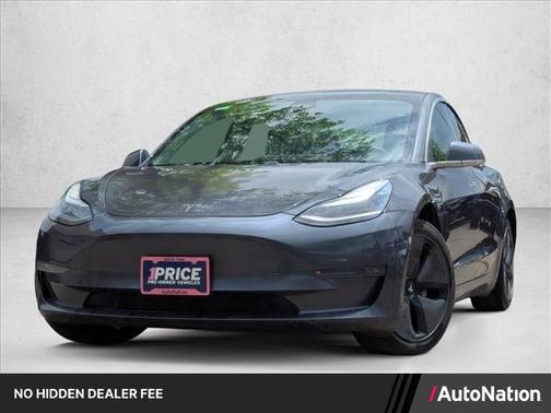Gray 2020 Tesla Model 3 Long Range