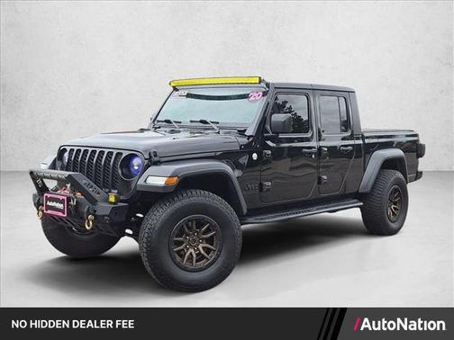 Black Clearcoat 2020 Jeep Gladiator Sport S
