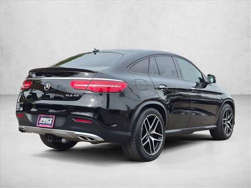 Black 2017 Mercedes-Benz AMG GLE 43 Coupe 4MATIC