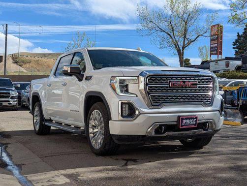 White Frost Tricoat 2021 GMC Sierra 1500 Denali