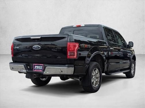 Shadow Black 2016 Ford F-150 Lariat