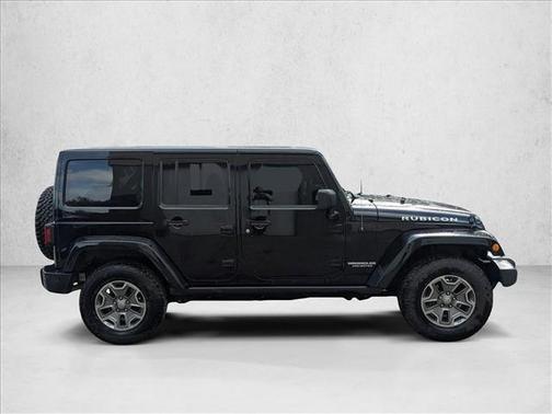 Black 2013 Jeep Wrangler Unlimited Rubicon