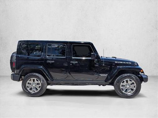 Black 2013 Jeep Wrangler Unlimited Rubicon