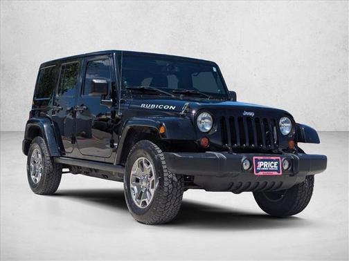Black 2013 Jeep Wrangler Unlimited Rubicon