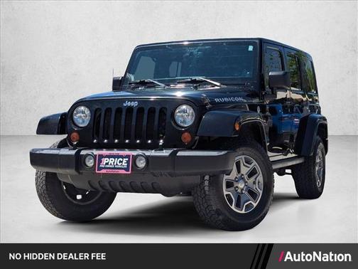 Black 2013 Jeep Wrangler Unlimited Rubicon