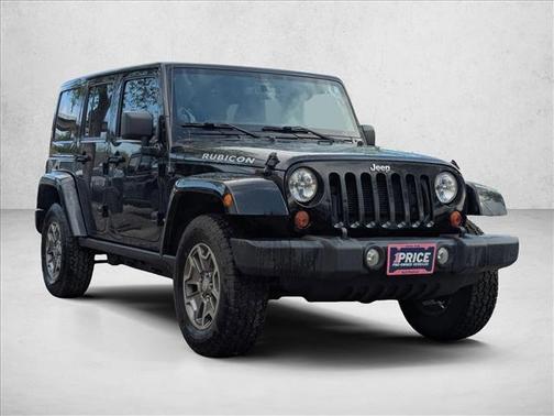 Black 2013 Jeep Wrangler Unlimited Rubicon