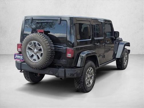 Black 2013 Jeep Wrangler Unlimited Rubicon