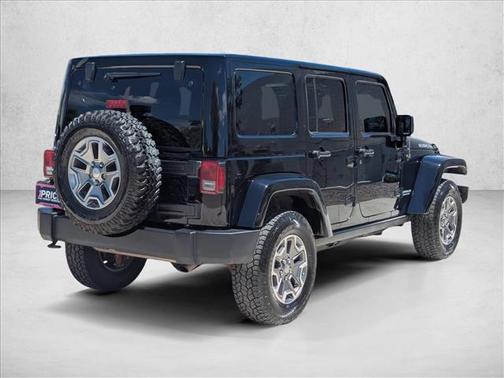 Black 2013 Jeep Wrangler Unlimited Rubicon