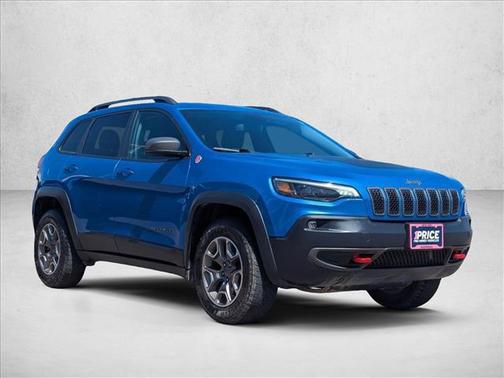 Hydro Blue Pearlcoat 2020 Jeep Cherokee Trailhawk