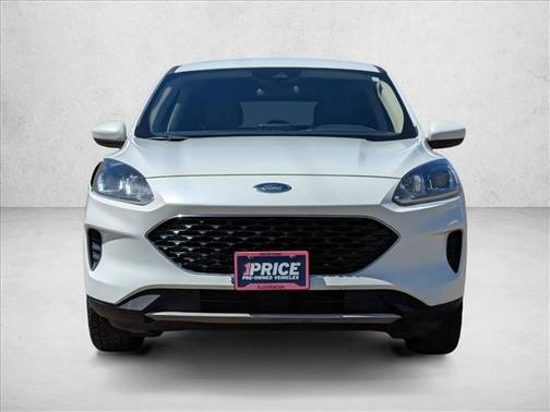 Star White Metallic Tri-Coat 2020 Ford Escape SE