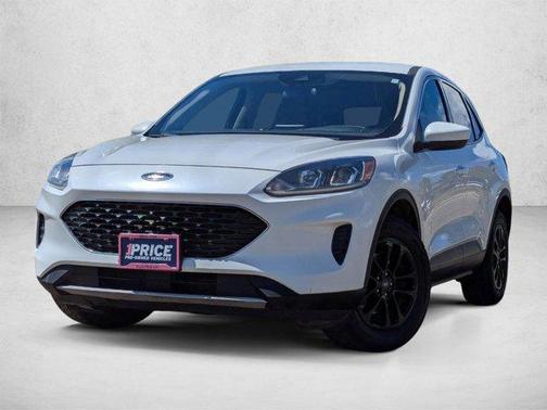 Star White Metallic Tri-Coat 2020 Ford Escape SE