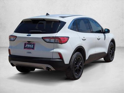 Star White Metallic Tri-Coat 2020 Ford Escape SE