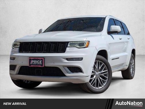 Bright White Clearcoat 2017 Jeep Grand Cherokee Summit