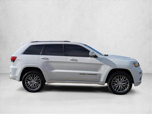 Bright White Clearcoat 2017 Jeep Grand Cherokee Summit