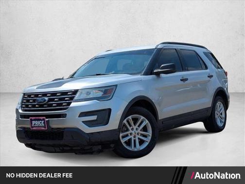 Ingot Silver Metallic 2016 Ford Explorer Base