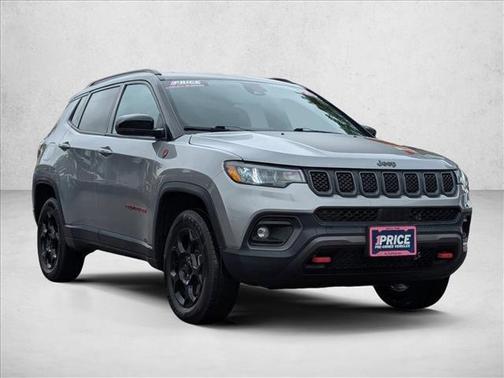 Billet Silver Metallic Clearcoat 2023 Jeep Compass Trailhawk