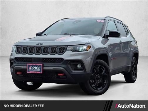 Billet Silver Metallic Clearcoat 2023 Jeep Compass Trailhawk