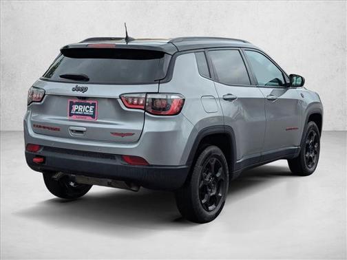 Billet Silver Metallic Clearcoat 2023 Jeep Compass Trailhawk