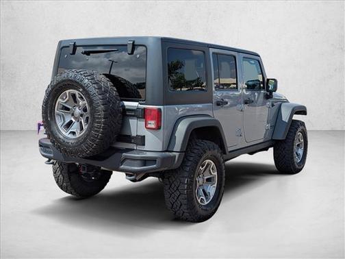 Billet Silver Metallic Clearcoat 2016 Jeep Wrangler Unlimited Rubicon