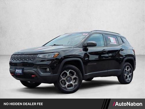 Diamond Black Crystal Pearlcoat 2022 Jeep Compass Trailhawk