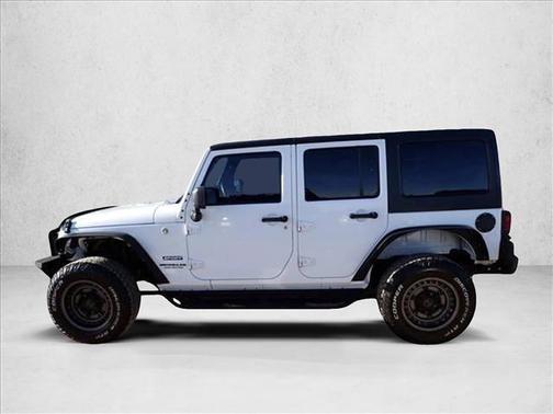 Bright White Clearcoat 2016 Jeep Wrangler Unlimited Sport