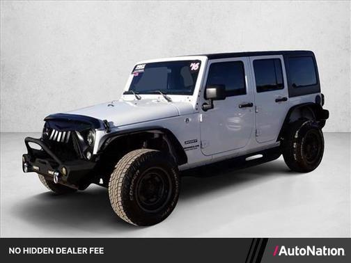 Bright White Clearcoat 2016 Jeep Wrangler Unlimited Sport