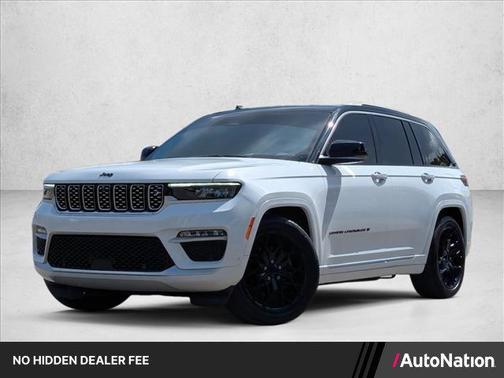 Bright White Clearcoat 2022 Jeep Grand Cherokee Summit