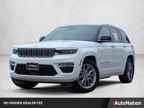 Bright White Clearcoat 2022 Jeep Grand Cherokee 4xe Summit