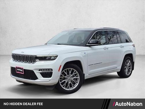 Bright White Clearcoat 2022 Jeep Grand Cherokee 4xe Summit