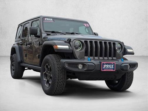 Granite Crystal Metallic Clearcoat 2023 Jeep Wrangler 4xe Rubicon