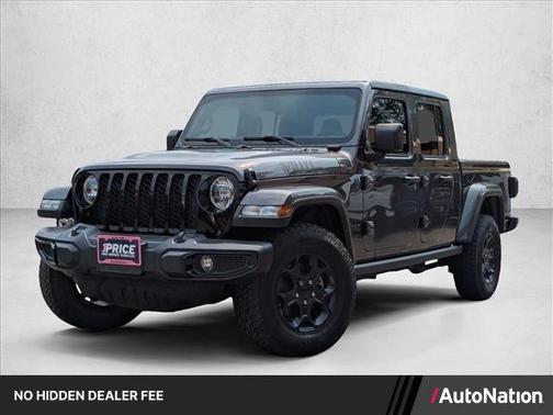Granite Crystal Metallic Clearcoat 2023 Jeep Gladiator Willys 4x4
