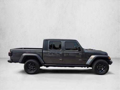 Granite Crystal Metallic Clearcoat 2023 Jeep Gladiator Willys 4x4