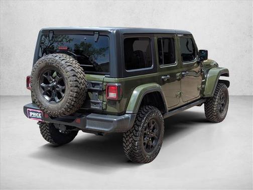 Sarge Green Clearcoat 2022 Jeep Wrangler Unlimited Sahara