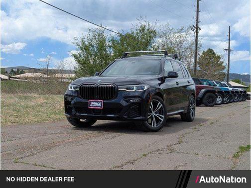 Carbon Black Metallic 2022 BMW X7 M50i