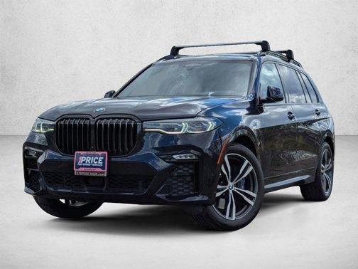 Carbon Black Metallic 2022 BMW X7 M50i