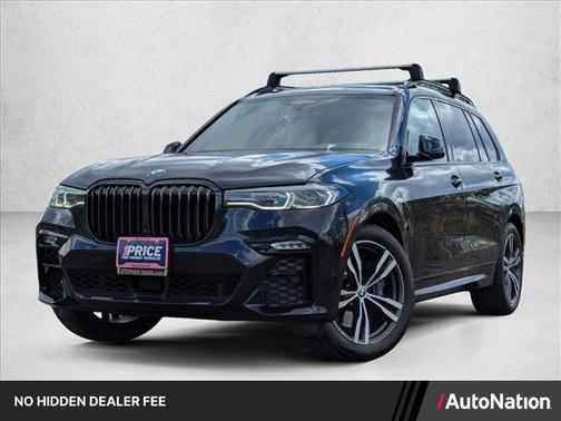Carbon Black Metallic 2022 BMW X7 M50i