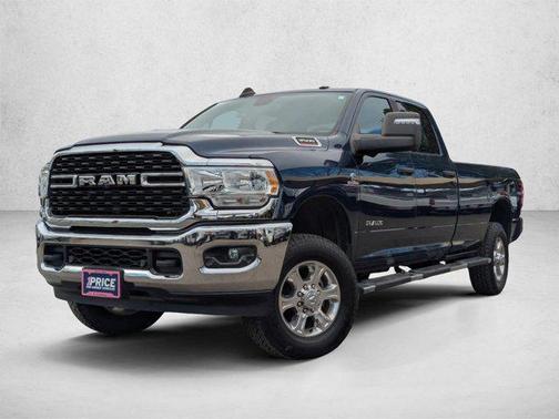 Patriot Blue Pearlcoat 2024 RAM 3500 Big Horn Crew Cab 4x4 8' Box