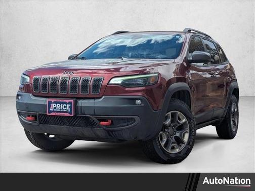 Velvet Red Pearlcoat 2019 Jeep Cherokee Trailhawk Elite