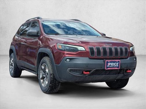 Velvet Red Pearlcoat 2019 Jeep Cherokee Trailhawk Elite