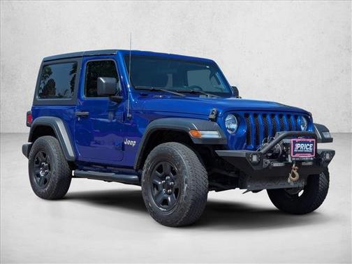 Ocean Blue Metallic Clearcoat 2019 Jeep Wrangler Sport